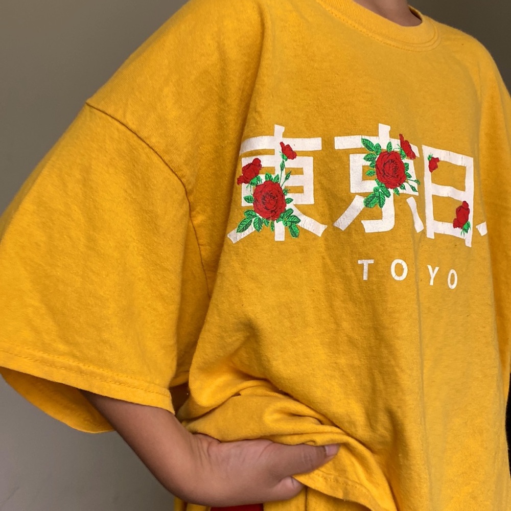 Yellow Tokyo Oversized Tee